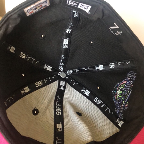 NEW ERA black fitted Toronto Blue Jays baseball cap. Size 7 3/8. - Picture 13 of 14